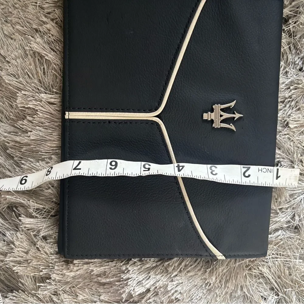 Maserati clutch leather storage case purse manual book accessory DOCUMENT FOLDER